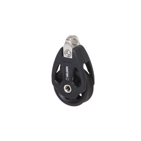 405-001-28R, BLOCK, PBB50 SINGLE, STRAP
